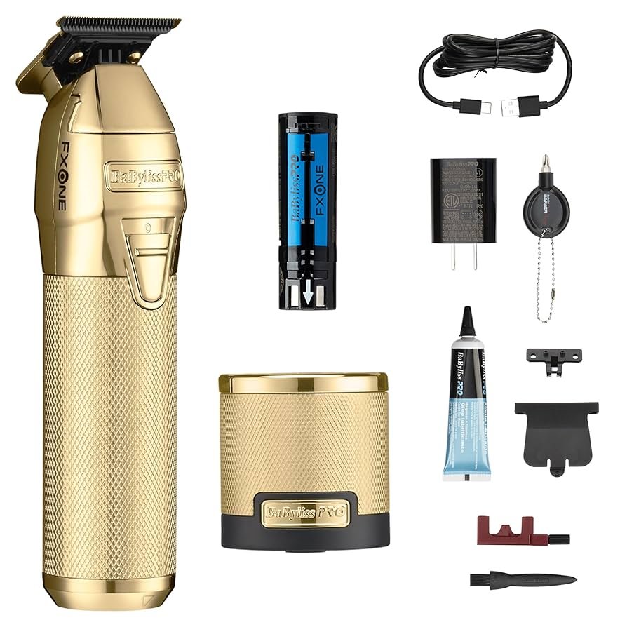 BabylissPRO GoldFX Skeleton
Melhor máquina de acabamento cabelo e barba para iniciantes