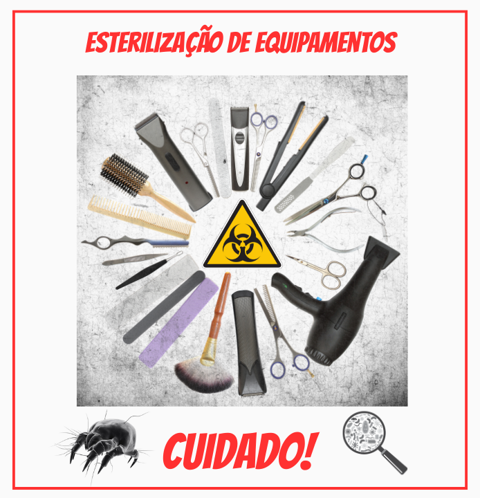 Como higienizar e esterilizar itens da barbearia